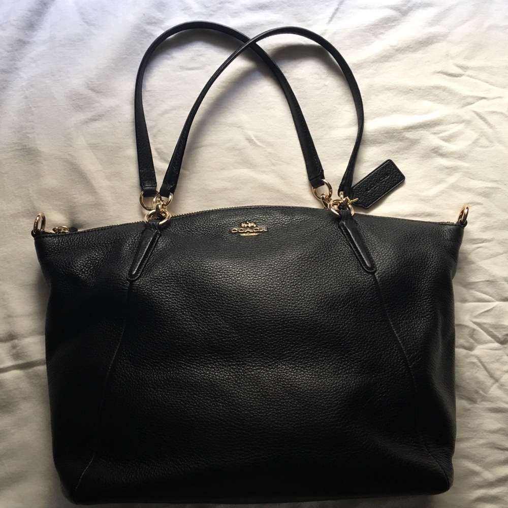 Coach Kelsey Satchel Tote Large Crossbody F36951